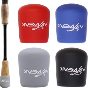 NOBLEE Silicone Fishing Rod Butt Cushion Anti-slip Universal Rod Butt Cap Pole Accessories Rod End Protector