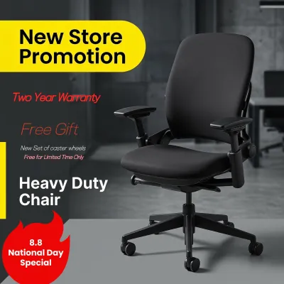 Refurbished Steelcase Leap V2 Ergonomic Chair from USA