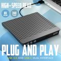 Burner Multifunction 7 in 1 CD Computer USB Mobile Portable Utility Drives External DVD Optical Drive USB3.0 CD/DVD-ROM CD-RW Player Reader Recorder Laptop. 