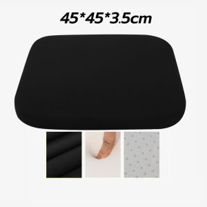 เบาะรองนั่ง เบาะรองนั่งรองเก้าอี้เพื่อสุขภาพ เมมโมรี่โฟม หนานุ่มนั่ง 45*45*4.5cm กันน้ำ แจ็คเก็ตไหมน้ำแข็ง เบาะรองนั่งทรงสีเหลี่ยม ที่รองนั่ง นุ่มนั่งสบาย