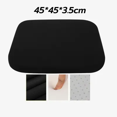 เบาะรองนั่ง เบาะรองนั่งรองเก้าอี้เพื่อสุขภาพ หนานุ่มนั่ง 45*45*4.5cm กันน้ำ แจ็คเก็ตไหมน้ำแข็ง เบาะรองนั่งทรงสีเหลี่ยม ที่รองนั่ง นุ่มนั่งสบาย