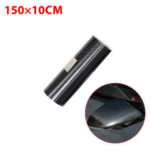 6D Carbon Fiber Vinyl Wrap Glossy Black Car Sticker Film Air Bubble Free Auto Styling Decal Motorcycle DIY Protection