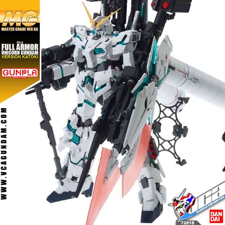 ⭐️ BANDAI GUNPLA MASTER GRADE MG 1/100 FULL ARMOR UNICORN GUNDAM VER KA ...
