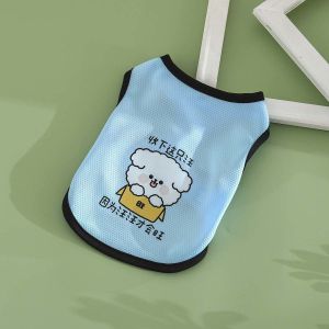 áo ba lỗ vải thun lạnh 2 chiều dành cho chó mèo - T3 PETS SHOP