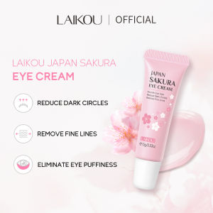 LAIKOU Kem Mắt Sakura Chống Nhăn Chống Lão Hóa Loại Bỏ Bọng Mắt Tối Chống Bọng Mắt