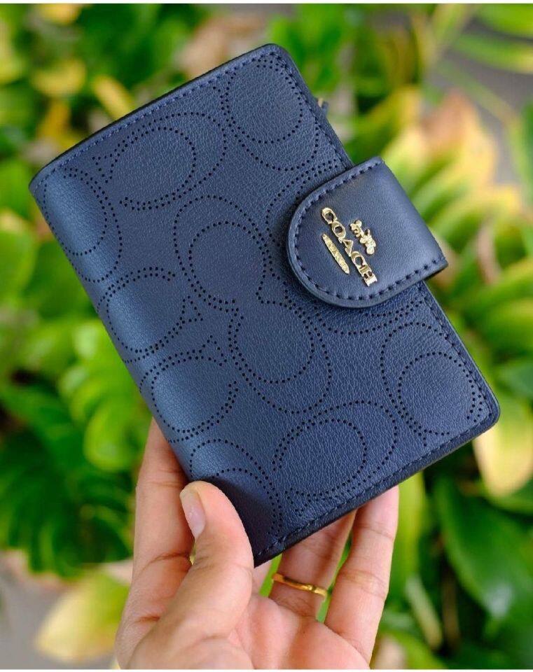 Navy Blue Coach Wallet: The Perfect Blend of Style and Functionality