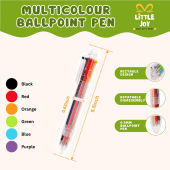 [SG Seller]  Multicolour Ballpoint Pen Stationery Children Day Gift