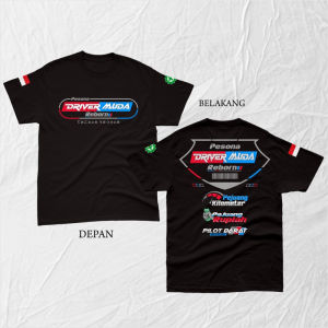 KAOS PESONA DRIVER MUDA REBORN DESAIN TERBARU KAOS DISTRO KATUN COMBED ADEM