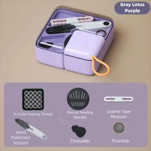 Mini Sewing Box New Household Simple and Convenient Small Sewing Kit Sewing Tool Combination Set Diy