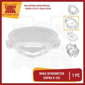 Mika Spido Supra X 125 2014 (PSP) Mica Kaca Cover Spedo Kilometer Speedometer Honda Supra X 125 Fi