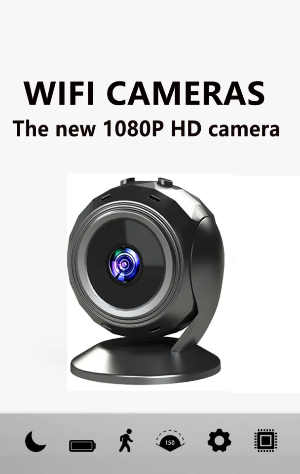 LLSEE V380 PRO Black CCTV Camera 1080P HD360 PTZ Control WIFI Connection  Mobile Night Vision Alarm CCTV CCTV CCTV 360 Camera Not Waterproof Infrared 