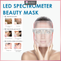 LED THERAPY MASK 3 in 1 LED Face Mask Light Therapy for Skin Rejuvenation Minimizing Pores Drying Pimples and Acne Brightening Face. 