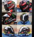 สติ๊กเกอร์ชิวหมวกกันน็อค SCORPION EXO MOTOGP20 เกรดพรีเมี่ยม Sticker Helmet Sticker SCORPION EXO MOTOGP20. 