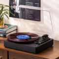 Middix Vinyl Record Player turntable retro gramophone audio bluetooth speaker charging portable built-in speaker. 
