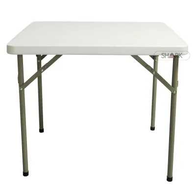 86cm Square Table / 86cm Meja Empat Segi / Portable Square Table/HDPE plastic square folding table for hotels restaurant