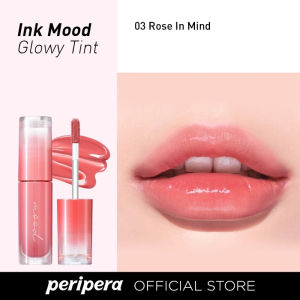 [ĐỦ BILL] Son tint bóng Peripera Ink Mood Glowy Tint ngọt ngào cho đôi môi căng mọng