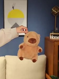 Net Thang-Ga Pibala Doll 23cm Sweater Backpack Capybara Doll Childrens Plush Toys Prize Claw Doll Birthday Gift Holiday Gift