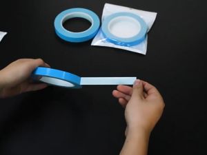 Blue Heat Transfer Tape Adhesive Cooling Heatsink 25M Double Side Thermal Conductive Width