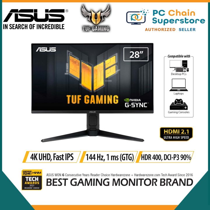 ASUS TUF Gaming VG28UQL1A Gaming Monitor — 28-inch 4K UHD