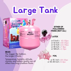 Helium Tank Disposable Balloon Gas Tank