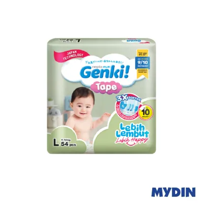 Genki Tape Diaper L54