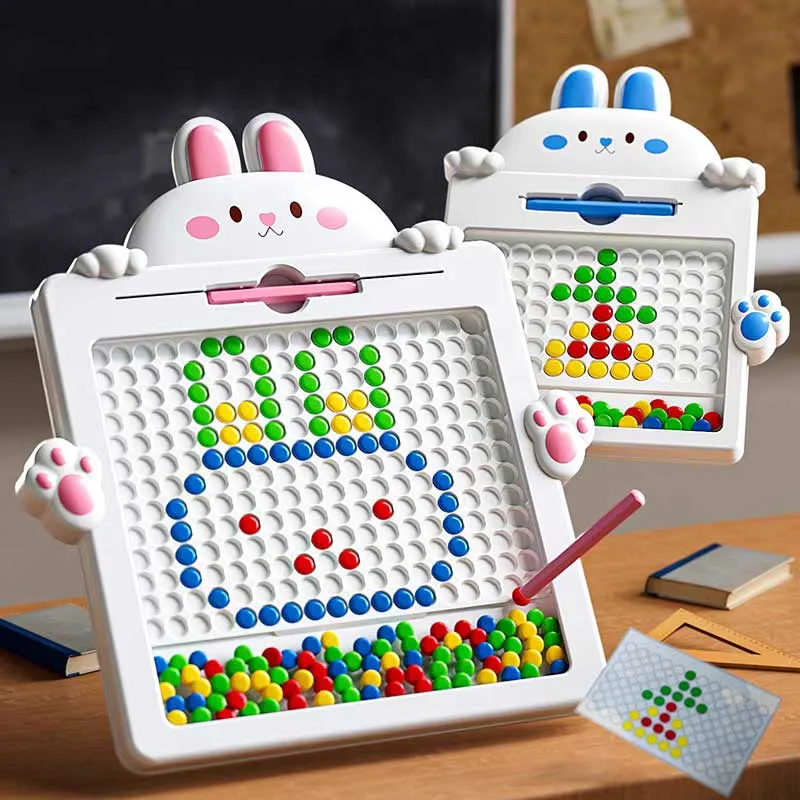Kids Learning Toys Magnetic Drawing Board Letters Words