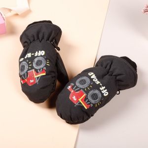 MYCOLOR ถุงมือเด็ก ถุงมือ กันหนาว มนุษย์หิมะตก ถุงมือกันหิมะสำหรับเด็ก กันน้ำกันน้ำได้ อายุ2ถึง5ปี ถุงมือกีฬาลายการ์ตูนฤดูหนาว กันลื่น การ์ตูนลายการ์ตูน ถุงมือสกีสำหรับเด็กในฤดูหนาว กีฬานอกสถานที่