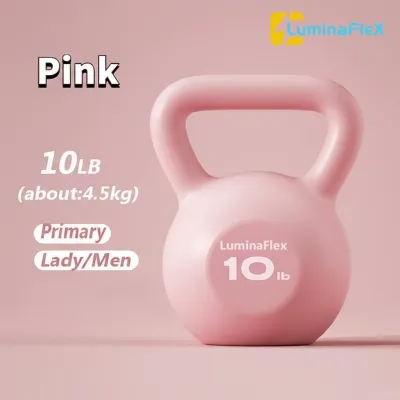 LuminaFlex Kettlebell 5-20LB Fitness Equipment Womens Dumbbell Set Exercise Equipment For Women