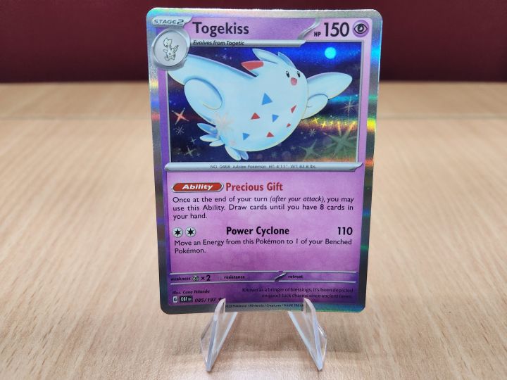 togekiss pokemon card Togekiss Reverse Holo #057/189 2022 Sword & Shield Astral Radiance Pok –  CTKollectables main image 1