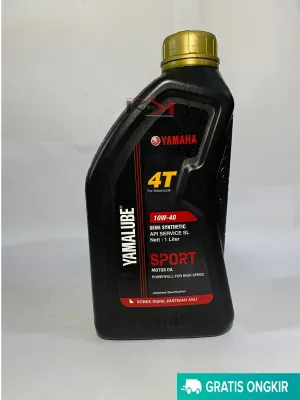 Oli motor Yamalube Sport new 1liter 4storeke - 4 tak Oli Motor Sport Gigi 150 cc