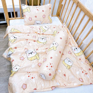 Bộ combo gối mền 3 món Tencel cho bé  vải thoáng mịn mát