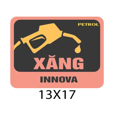 Tem dán bình xăng xe innova