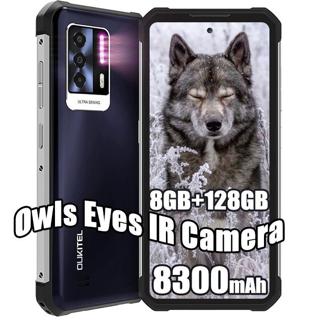 Oukitel WP17 8300mAh IP68 IP69K Global Bands NFC Rugged Phone(8+128GB) –  OUKITEL