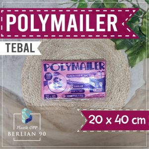 Plastik Packing Polymailer 20 x 40 Cm Pink / Plastik Packing Online Ekonomis