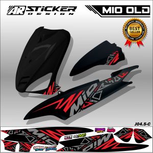 Striping Variasi Mio Sporty Mio Old Stiker Striong Mio Smile Simple AR 05