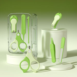 Baby Nail Care Kit 5 in 1 Safety Grooming Tools Multifunctional baby nail clipper set