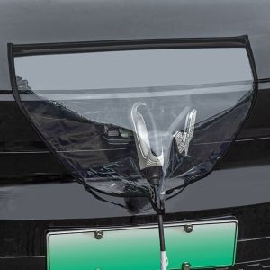 GORGE Universal Electric Car Charger Cover Waterproof Dustproof EV Charging Port Cover Creative Charging Port Protector Shield Outdoor Use