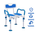Ghế Tắm Đa Chức Năng Cao Cấp Cho Người Già,  Bô Tắm Người Bệnh Điều Chỉnh 6 Mức Chịu Tải 125kg. 
