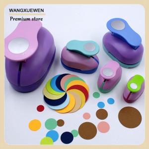 [COD] อุปกรณ์เจาะรูกลมขนาด9 16 25มม. อุปกรณ์ตัดสมุดภาพทำมือแบบทำมือ