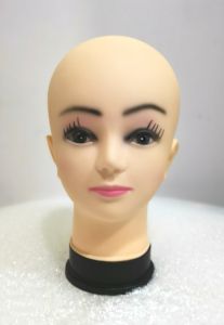 Fashionable Mannequin Female Head /Plastic Lovely Women mannequin Head Model