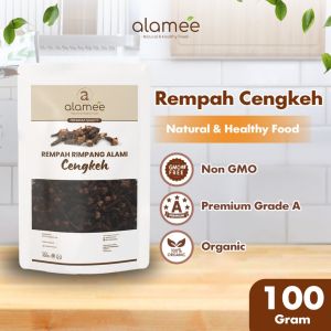ALAMEE Cengkeh Rempah Kering Organik Cloves Rimpang Organik Bumbu Seasoning Masakan Masak 100gr