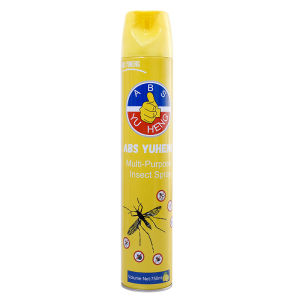 ABS YU HENG Multi-Purpose Insect Spray. Killer can Kill Termites Ants Ipis Dust Mites Ant Killer Spray Insecticide Spray 750ml Safe and non-toxic 100% Killing rate Fly Killer Repelling Cockroach Mosquitoes Bug Buster Multi Insect Remover