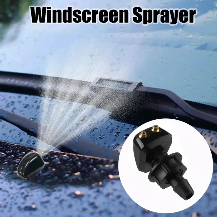 TimNas 2 Pack 10mm Car Front Windshield Wiper Nozzle Guadeloupe TimNas 2 Pack 10mm Car Front Windshield Wiper Nozzle Guadeloupe