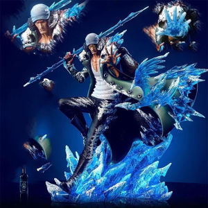 One Piece Aokiji Kuzan Anime Figure with Interchanging Heads/Hands (30 cm High) with Box