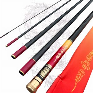 Cần câu tay HOẢ LONG THẦN KIẾM 8H - 19i ( phiên bản mới nhất 2023 ) Tặng kèm một ngọn phụ zin + bao hãng
