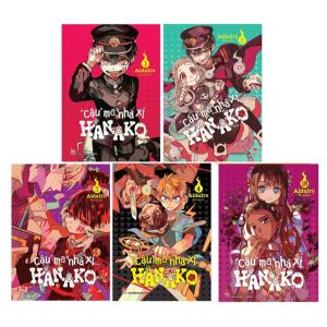 Truyện tranh -  Combo 5 cuốn Cậu ma nhà xí Hanako - Kim Đồng
