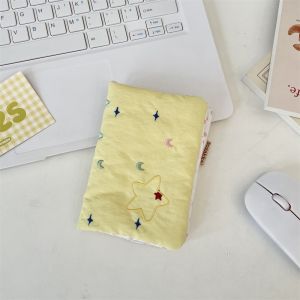 REEBO Multifunction Passport Protective Cover Airplane Check-in  Card Storage Bag Portable Star Embroidery Wallet Girls