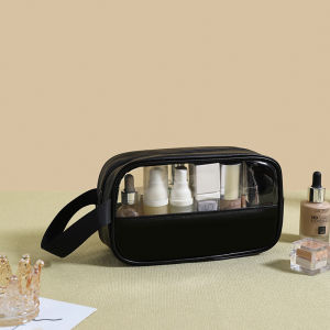3pcs Upgraded Travel Wash bag Cosmetic PVC Transparent Makeup Beach Toiletry Pouch organizer