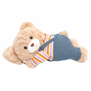 SFJHF Creative Plush Bear Vehicle Tissue Bag Cartoon Soft Hanging Tissue Holder Multifunctional Empty Car Tissue Hanger Doll Car Interior Accessories