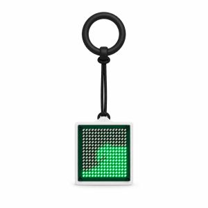 KEBIDUMEI Shake to Glow LED Fluid Simulation Keychain - 3PCS Portable Luminous Charm for Bags Desktop Decoration & Atmosphere Lighting